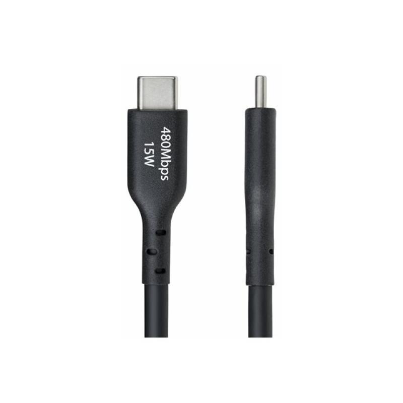 Cable usb tipo a a usb tipo c startech 4m - macho - macho - negro