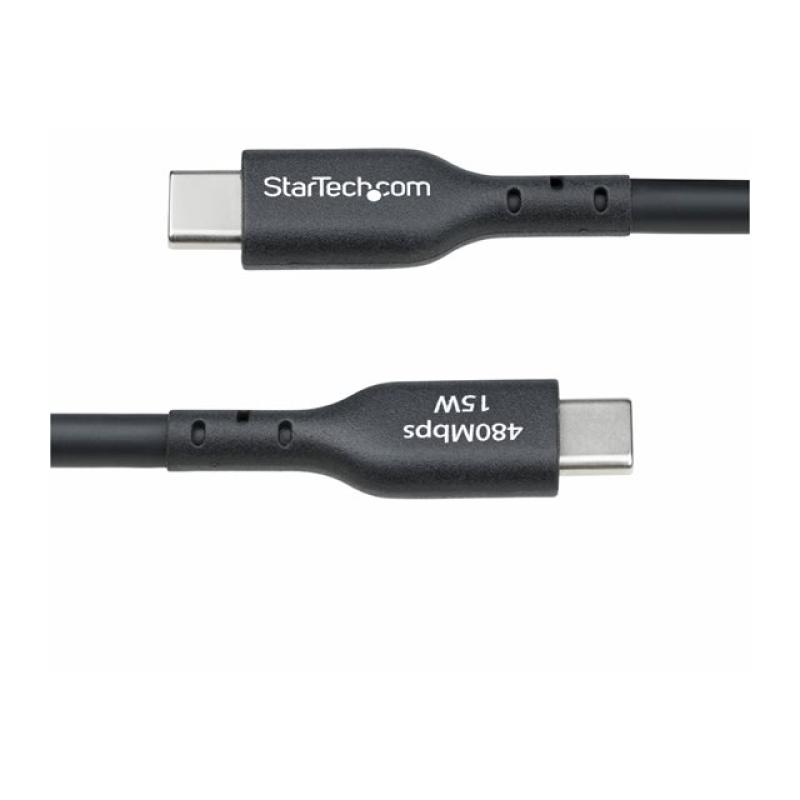 Cable usb tipo a a usb tipo c startech 4m - macho - macho - negro