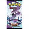 Juego de cartas sobre individual nintendo pokemon booster pack espada y escudo chilling reign ingles - Imagen 1