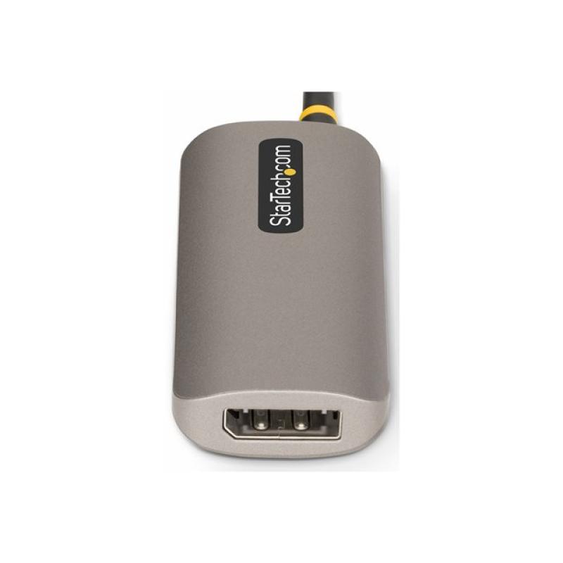 Adaptador hdmi a displayport startech 0.3m - macho - hembra - gris