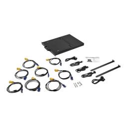 Consola kvm startech de montaje en rack de servidores 17 pulgadas