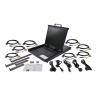 Consola kvm startech de montaje en rack de servidores 19 pulgadas