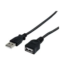 Cable usb 2.0 startech 3m - macho - hembra - negro