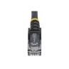 Cable de red startech latiguillo rj45 utp cat6 30.5m negro