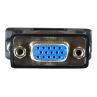 Conversor dvi - i a vga startech macho - hembra negro
