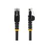 Cable de red startech latiguillo rj45 lszh utp cat6 2m negro