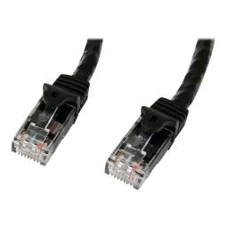 Cable de red startech latiguillo rj45 utp cat6 3m negro
