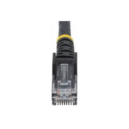 Cable de red startech latiguillo rj45 utp cat6 3m negro