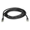 Cable de red startech latiguillo rj45 stp cat6a 3m negro