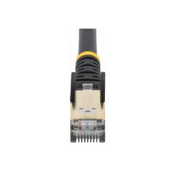 Cable de red startech latiguillo rj45 stp cat6a 3m negro