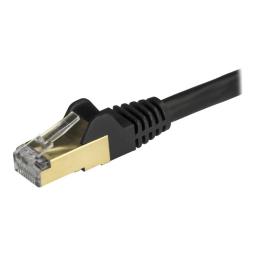 Cable de red startech latiguillo rj45 stp cat6a 3m negro