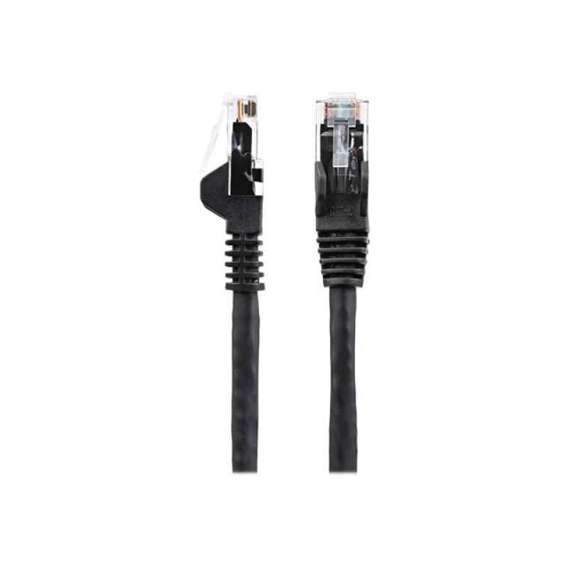 Cable de red startech latiguillo rj45 lszh utp cat6 5m negro