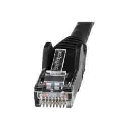 Cable de red startech latiguillo rj45 lszh utp cat6 5m negro