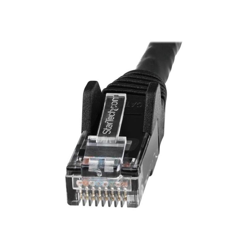Cable de red startech latiguillo rj45 lszh utp cat6 5m negro