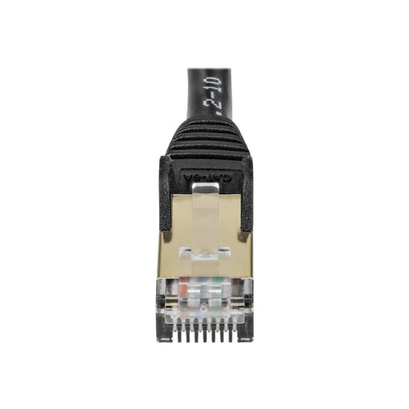 Cable de red startech latiguillo rj45 stp cat6a 7m negro