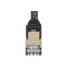 Cable de red startech latiguillo rj45 stp cat6a 7m negro