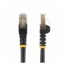 Cable de red startech latiguillo rj45 stp cat6a 1.5m negro