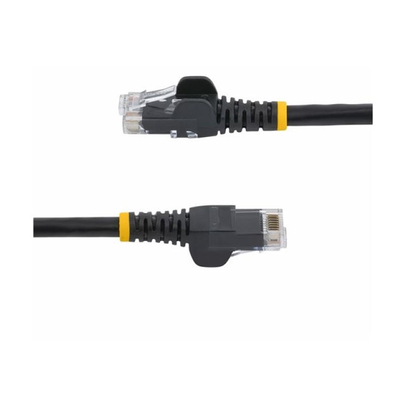 Cable de red startech latiguillo rj45 utp cat6 7.5m negro