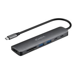 Docking station ewent ew1152 usb tipo c 7 en 1
