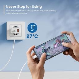 Cargador ewent ew1329 45w usb tipo a - usb tipo c