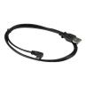 Cable micro usb tipo b a usb tipo a statech 1m - macho - macho - negro