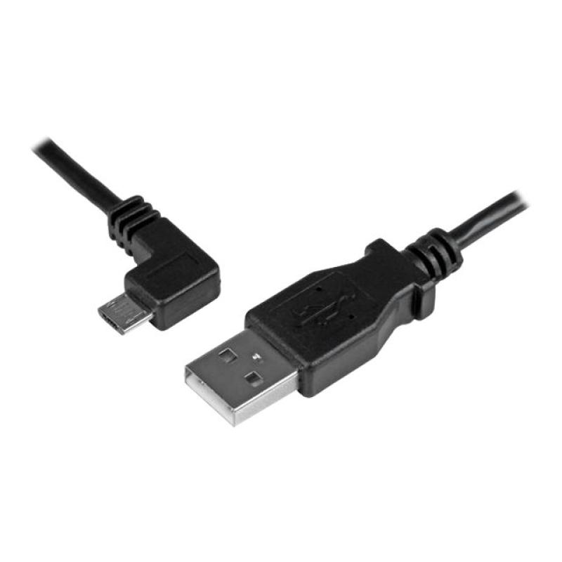 Cable micro usb tipo b a usb tipo a statech 1m - macho - macho - negro