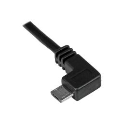 Cable micro usb tipo b a usb tipo a statech 1m - macho - macho - negro