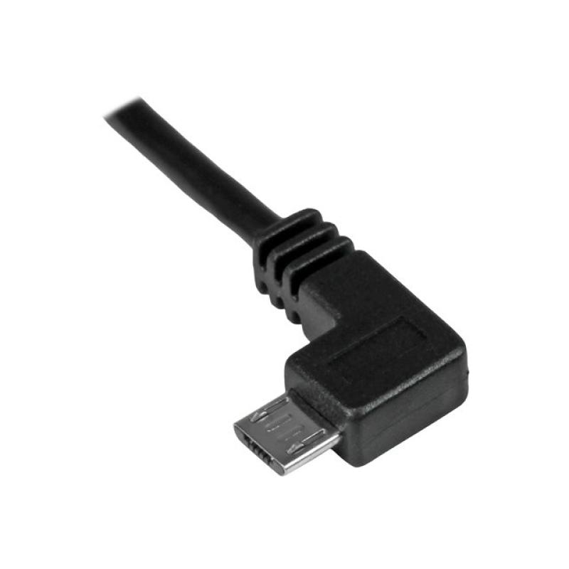 Cable micro usb tipo b a usb tipo a statech 1m - macho - macho - negro