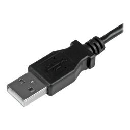 Cable micro usb tipo b a usb tipo a statech 1m - macho - macho - negro