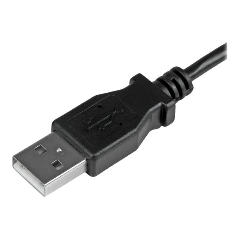Cable micro usb tipo b a usb tipo a statech 1m - macho - macho - negro