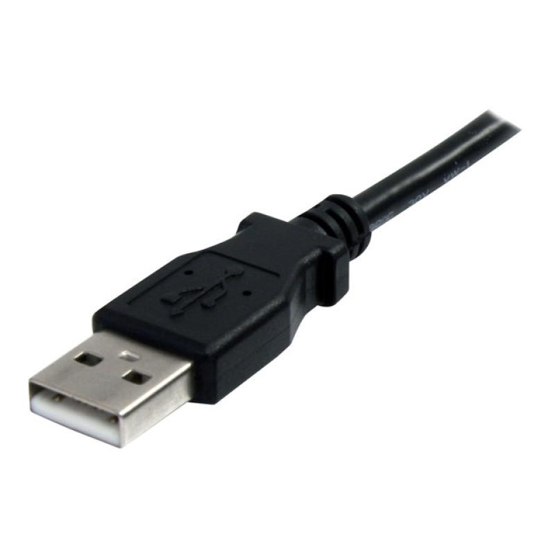 Cable usb 2.0 startech 1.8m - macho - hembra - negro
