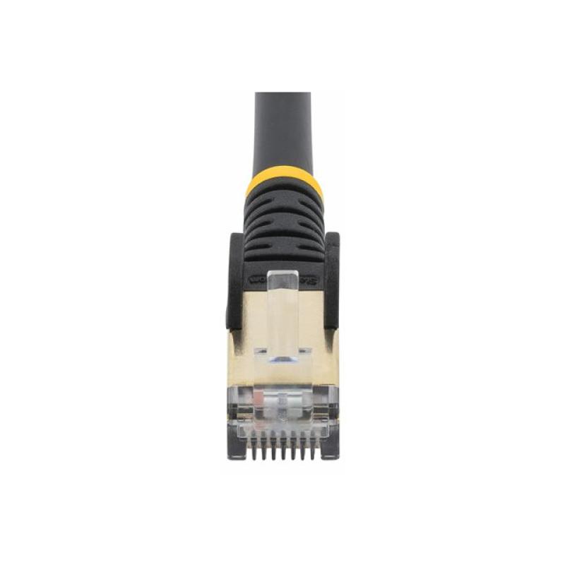 Cable de red startech latiguillo rj45 stp cat6a 1m negro