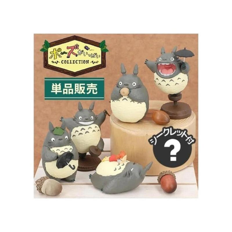 Totoro surtido 6 figuras mi vecino totoro pose collection