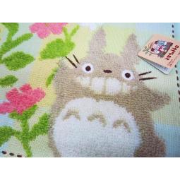 Mini toalla totoro gris jardin de flores 25x25 cm mi vecino totoro