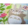 Mini toalla totoro gris jardin de flores 25x25 cm mi vecino totoro