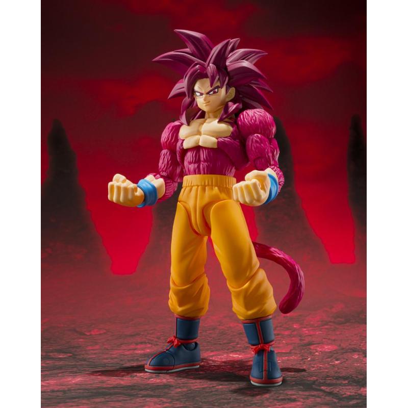 Figura tamashii nations dragon ball daima shf super saiyan 4 son goku