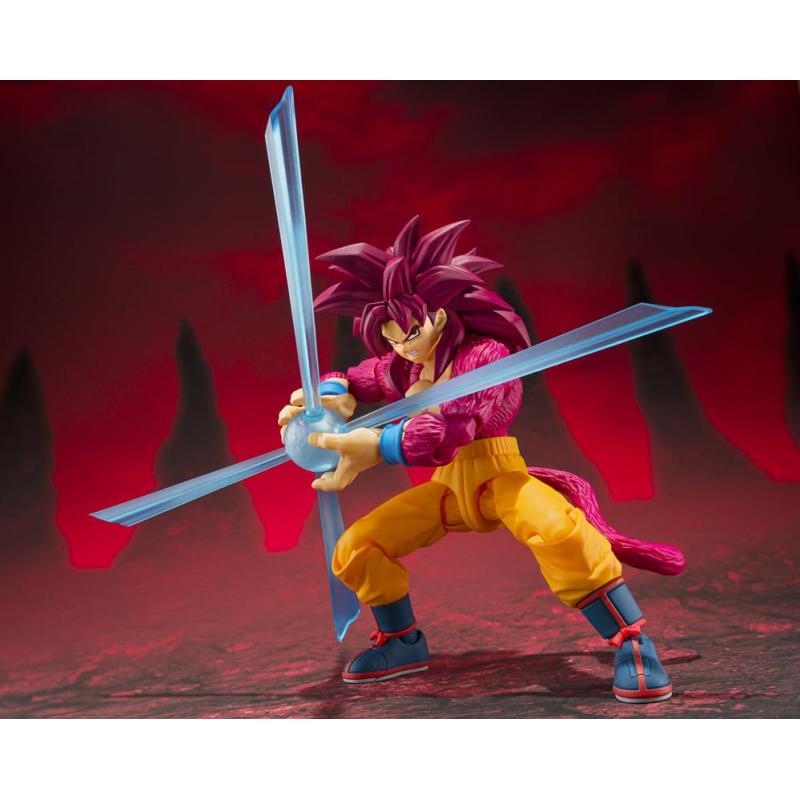 Figura tamashii nations dragon ball daima shf super saiyan 4 son goku
