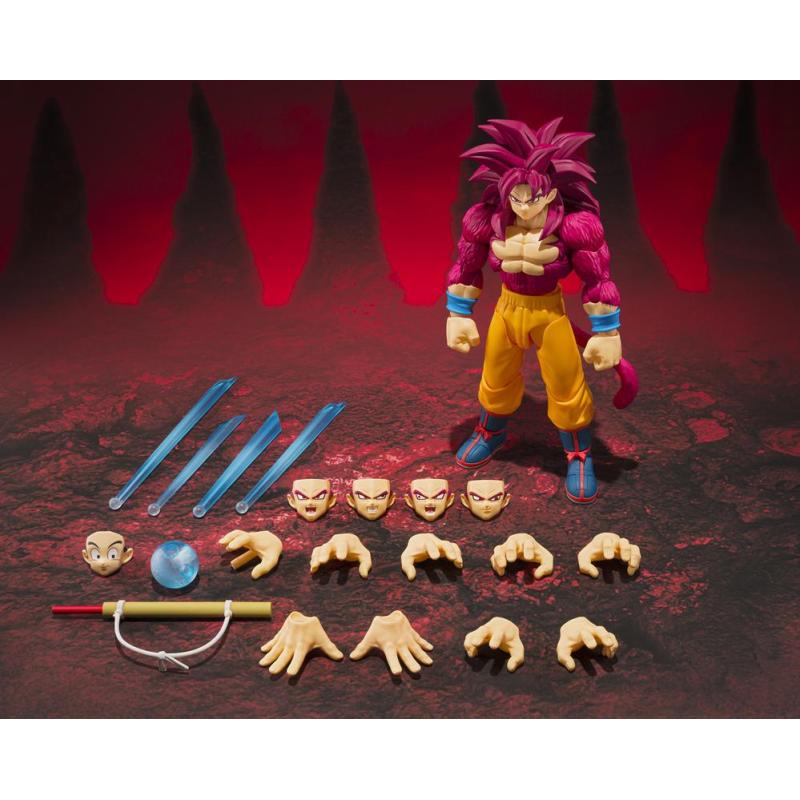 Figura tamashii nations dragon ball daima shf super saiyan 4 son goku