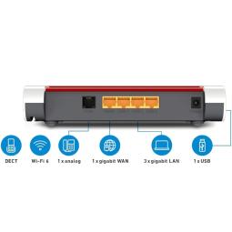 Router wifi 6 fritz! box 4050 mesh 1xgb wan 3xgb lan