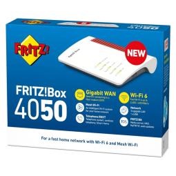 Router wifi 6 fritz! box 4050 mesh 1xgb wan 3xgb lan