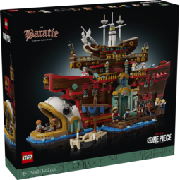 Lego one piece restaurante flotante baratie