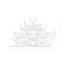 Lego one piece restaurante flotante baratie