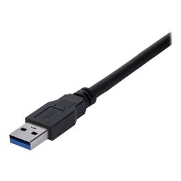 Cable usb 3.0 startech 1m - macho - hembra - negro