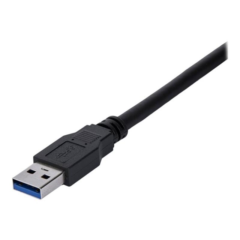Cable usb 3.0 startech 1m - macho - hembra - negro