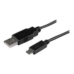 Cable micro usb tipo b a usb tipo a startech 2m - macho - macho - negro