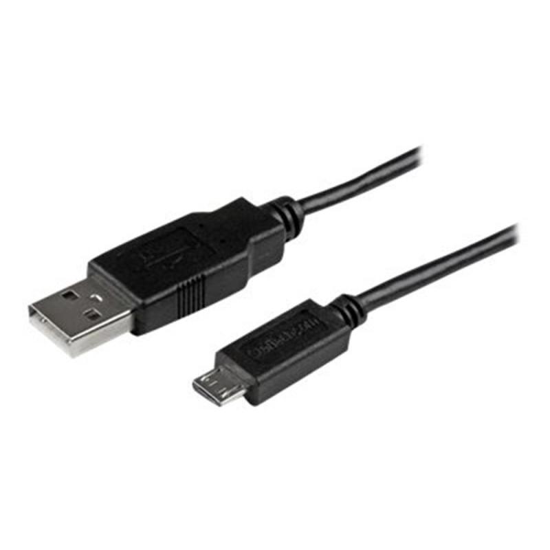 Cable micro usb tipo b a usb tipo a startech 2m - macho - macho - negro
