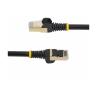 Cable de red startech latiguillo rj45 stp cat6a 2m negro