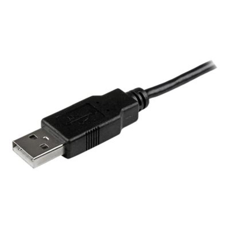 Cable micro usb tipo b a usb tipo a startech 3m - macho - macho - negro