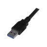 Cable usb 3.0 startech 3m - macho - macho - negro
