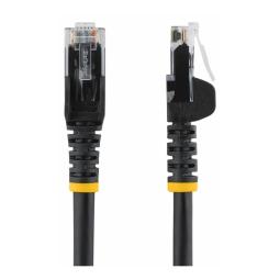 Cable de red startech latiguillo rj45 utp cat6 5m negro